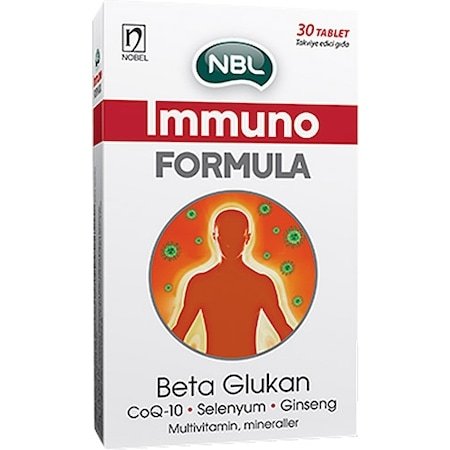 NBL - Immuno Formula Selenyum & Beta Glukan 30 Tablet 8699540020047 Fiyatı Özellikleri ve Faydaları